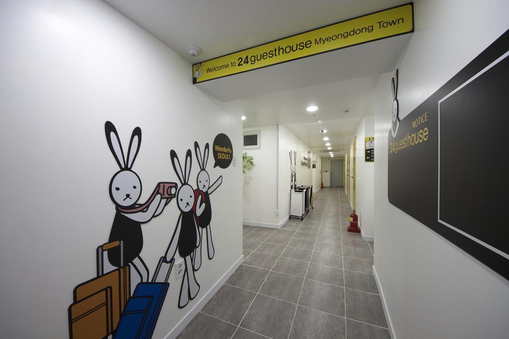 24 Guesthouse Myeongdong Town Seul Exterior foto